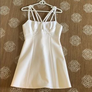 NWT BCBG white dress